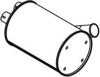 MAN 81151010212 Middle-/End Silencer